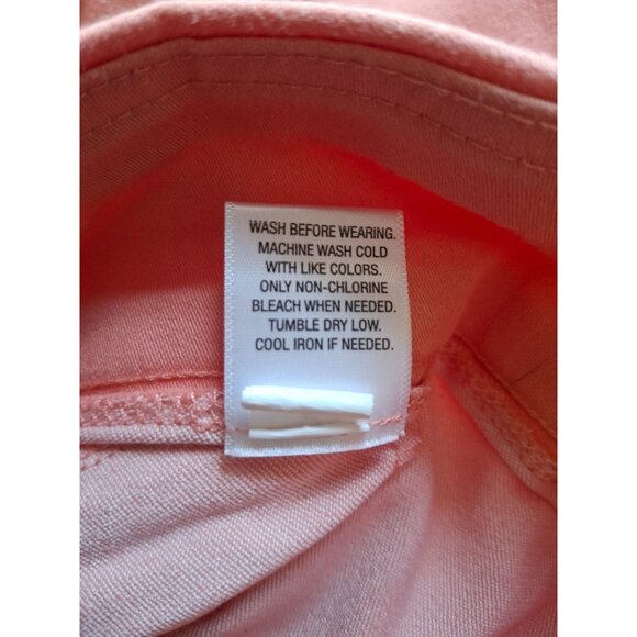 Croft & Barrow Effortless Stretch Capri Pants Womens Size 6 Regular Peach - Picture 5 of 10